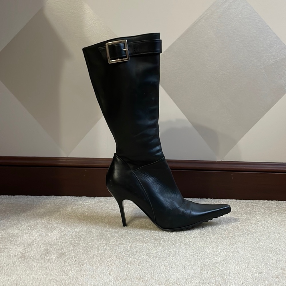 All Leather Black Boots